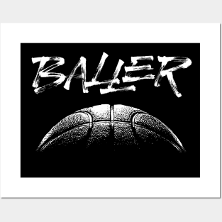 Baller (basketball) Posters and Art